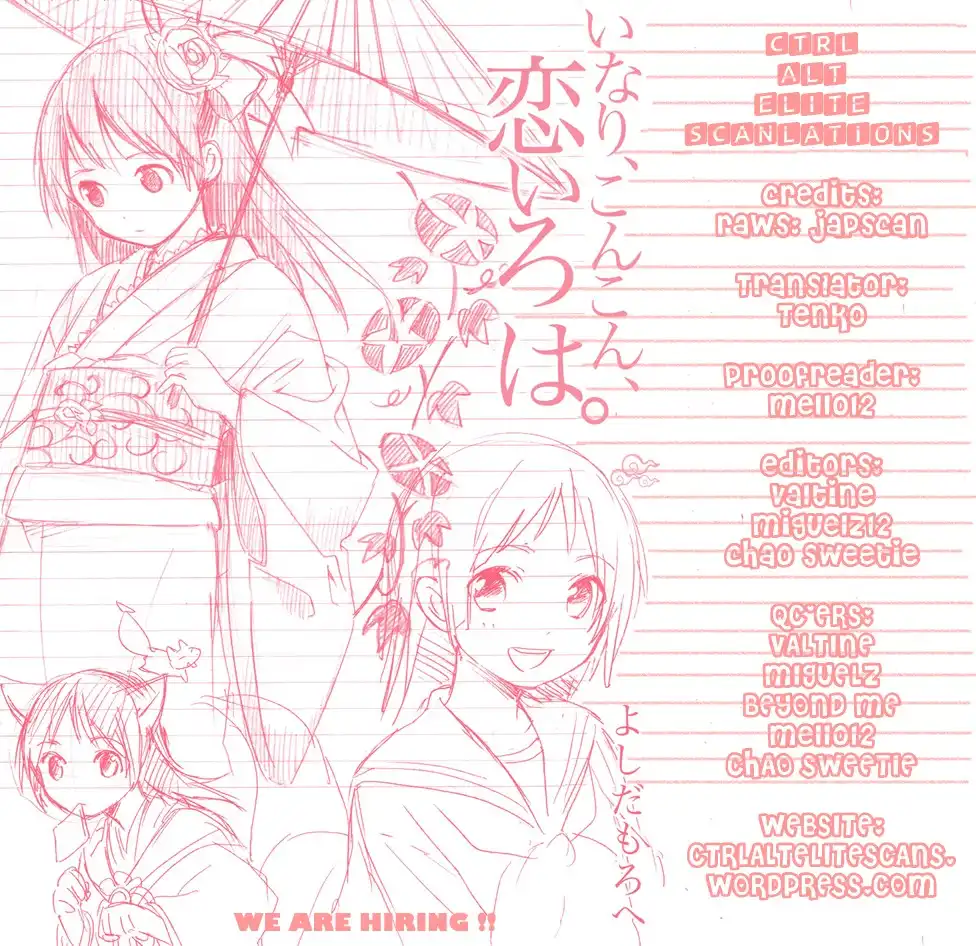 Inari, Konkon, Koi Iroha Chapter 3 2